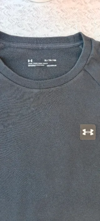 Felpa Under Armour-Homme-Nera TG XL