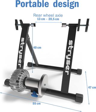 Rodillo Bicicleta Fluido Entrenamiento