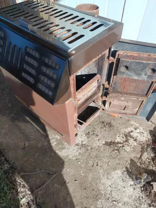 Estufa leña y carbón