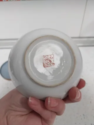 Bandeja con 3 cuencos decorados