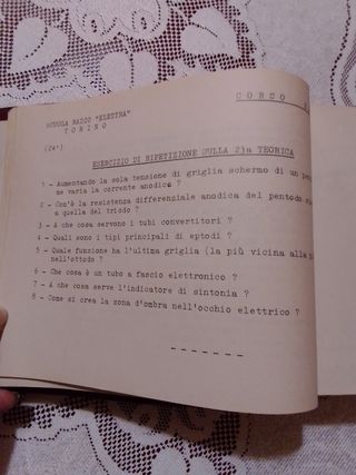 Corso radio Scuola radio Elettra