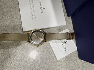 Reloj Swarovski Beige y Dorado