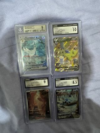 Cartas Pokémon Gradeadas CGC