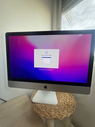 iMac 27 2018 Nuevo de fabrica caja teclado y raton