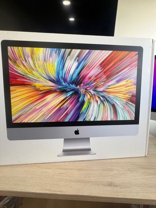 iMac 27 2018 Nuevo de fabrica caja teclado y raton