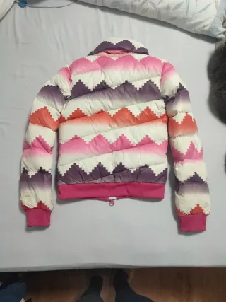 Cazadora Adidas acolchada plumas talla 34