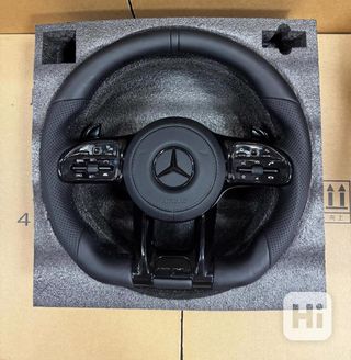 Volante Mercedes AMG Original Cromado negro