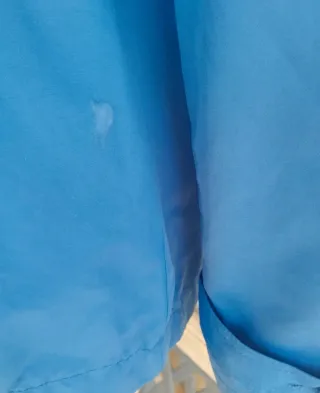 Gabardina azul vintage años 2000 T. S