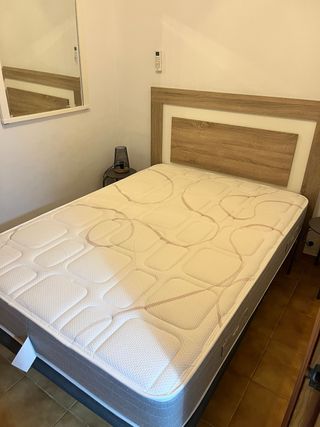 Colchón Pikolin 135cm, Somier