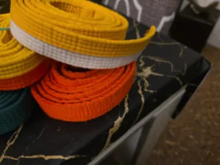Cinturones Taekwondo (Amarillo, Rojo, Verde, Blanc