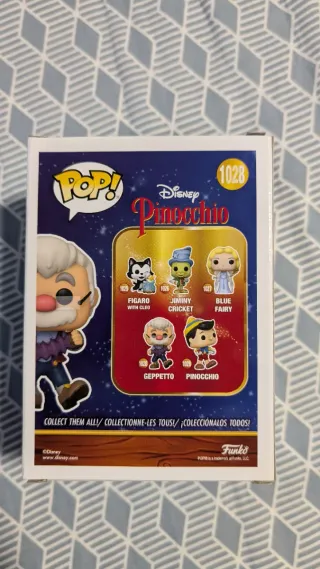 Funko Pop Geppetto 1028 Disney Pinocho