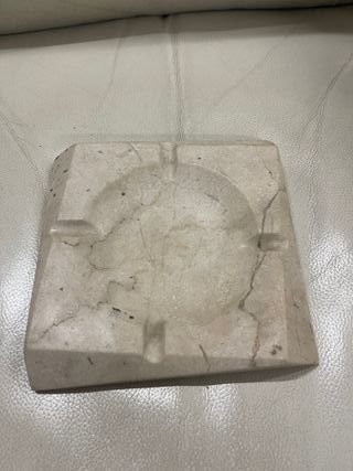 Cenicero de piedra natural vintage