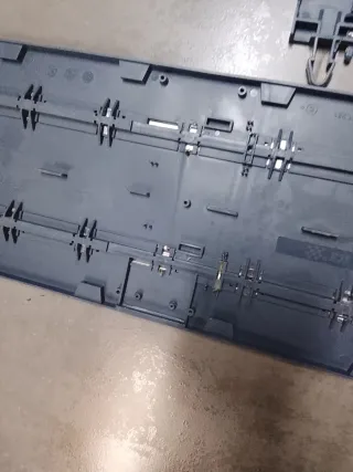 Lote 10 rectas Scalextric pista gris moderna