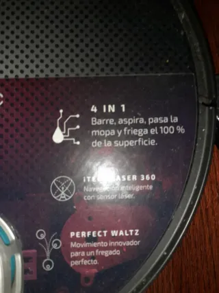 Robot Aspirador Cecotec Conga con Láser