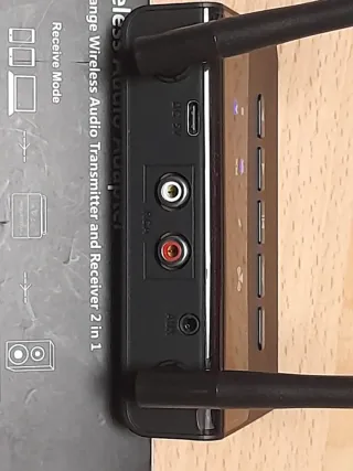 Adaptador Audio Bluetooth Transmisor Receptor Larg