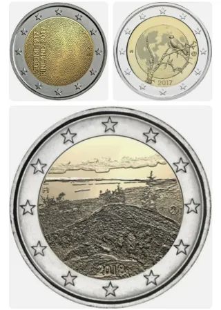 Colección de monedas conmemorativas de 2 euros