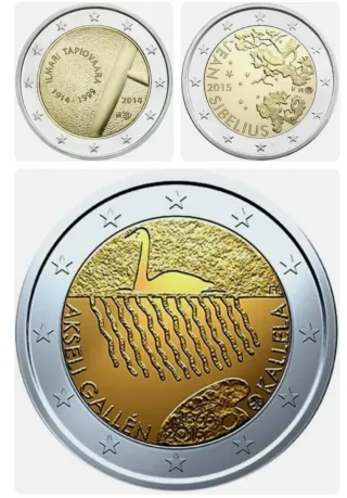 Colección de monedas conmemorativas de 2 euros
