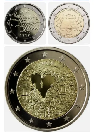 Colección de monedas conmemorativas de 2 euros