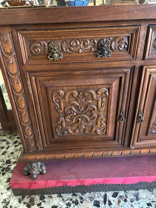 Aparador Roble Macizo Años 40