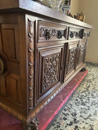 Aparador Roble Macizo Años 40