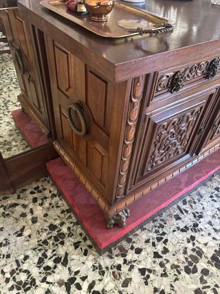 Aparador Roble Macizo Años 40