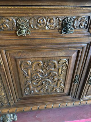 Aparador Roble Macizo Años 40