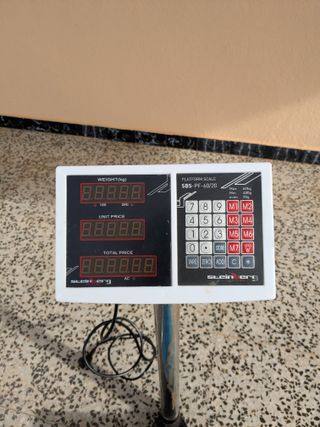 Báscula Steinberg Plataforma Digital