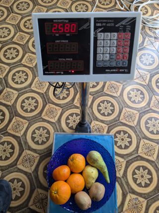 Báscula Steinberg Plataforma Digital