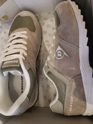 Zapatos de seguridad Dunlop beige/gris