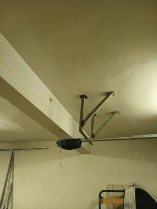 Puerta garaje automática 3x2.54 con mando