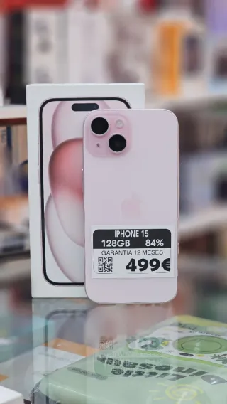 iPhone 15 128GB Rosa