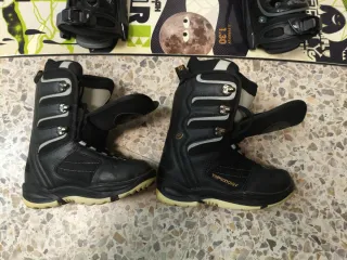 Tabla Snowboard Firefly 1.30 y Botas T.38