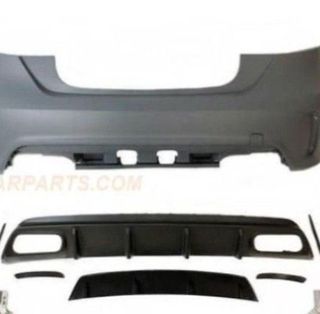 Paragolpes Trasero Mercedes W176 2012-2018 A45 Loo
