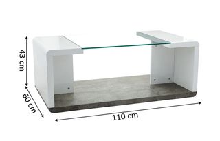 Mesa de centro moderna ¡PÁGALO EN CASA!