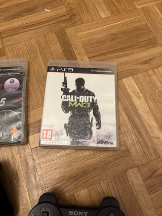 2 Mandos PS3 + 2 Juegos: Gran Turismo 5 y Call of