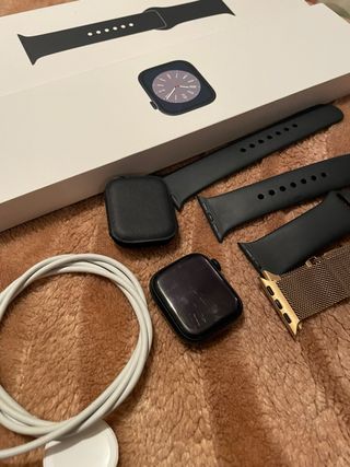 Apple Watch Series 8 41mm Negro/Dorado