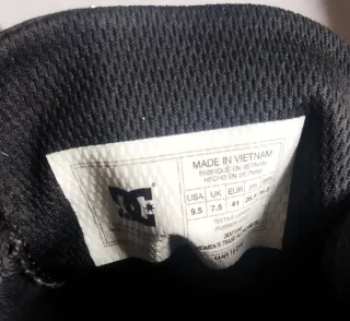 Zapatillas DC Shoes Negras