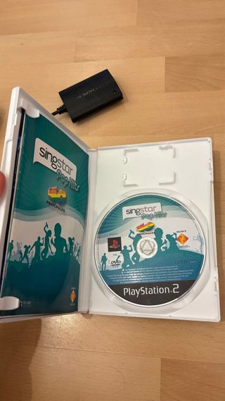 Set Karaoke Singstar PS2 + 2 Micrófonos