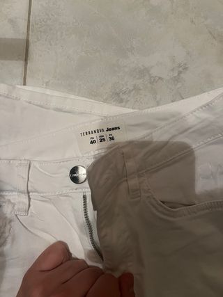 Jeans bianchi Terranova donna