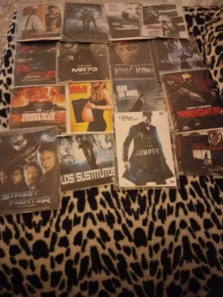 Lote 59 Películas DVD Acción y Aventura 2€ individ