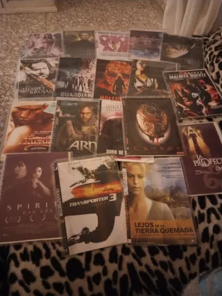 Lote 59 Películas DVD Acción y Aventura 2€ individ