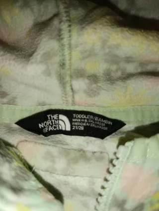 Giacca pile The North Face bambina 2 anni