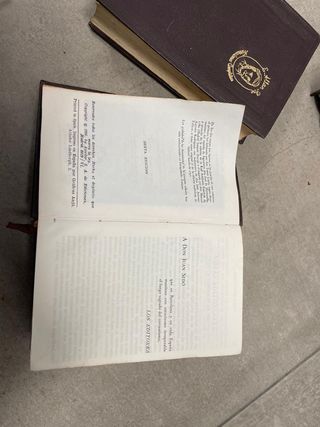 Libro Don Quijote - Cervantes (Ed. Aguilar 1956)