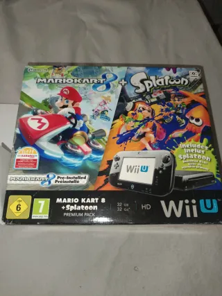 Nintendo Wii U Premium Pack Mario Kart 8 + Splatoo