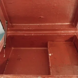 Joyero baúl musical vintage