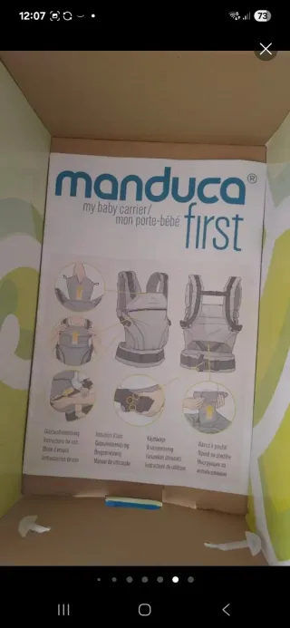 Mochila Portabebés Manduca El Principito