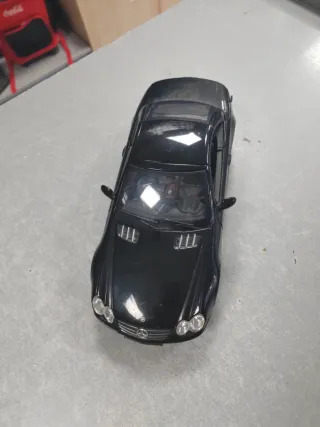 Maqueta Mercedes Benz SL500 Negra