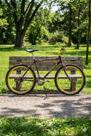 Bicicleta Montaña AGECE Vintage Morada