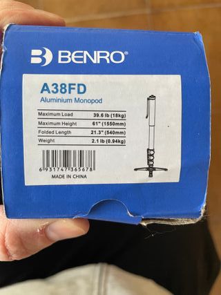 Monopie Benro Video ALU Kit S A38FD