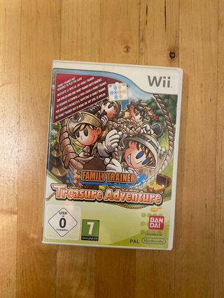 Wii Family Trainer Treasure Adventure + Alfombrill